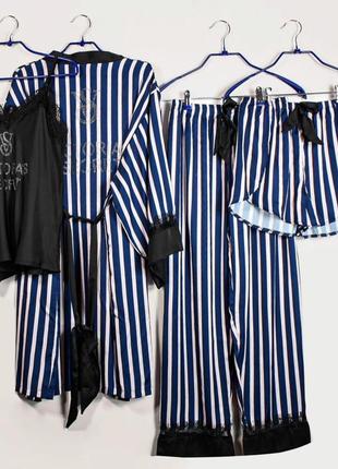 Комплект для дома, пижама vc3 666 l dark blue1 фото