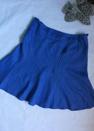 Стильная юбка лён 100%