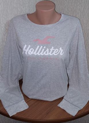 Шикарний лонгслів для дому/для сну hollister, made in cambodia, блискавичне надсилання ⚡🚀