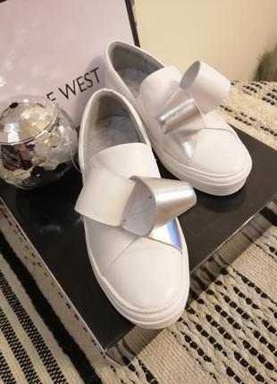 Слипоны туфли nine west кожа5 фото