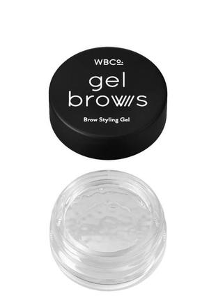 Гель для укладки бровей west barn co gel brows 5г с щеточкой2 фото