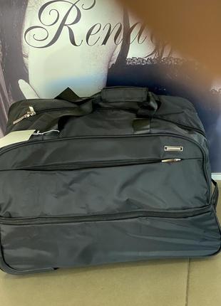 Вместительный дорожний чемодан-сумка на колёсах (с розгирением)💣🚀высокое фабричное качество💣🚀8 фото