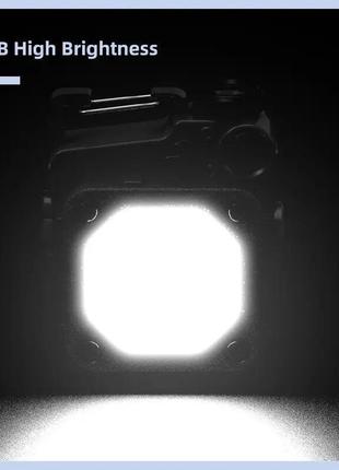 Мини фонарик брелок сов светодиодный фонарик с usb зарядкой8 фото
