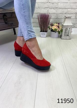 Натуральная кожа замша все размеры туфли