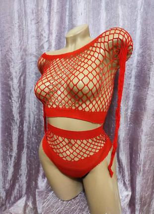 Эротическое белье,топ с трусиками