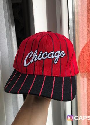 Chicago mitchell ness бейсболка