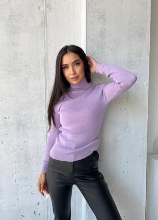 Базовий теплий гольф водолазка светр свитер