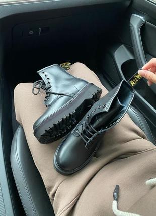 Черевики dr. martens jadon platform leather