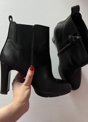 Кожаные ботинки geox