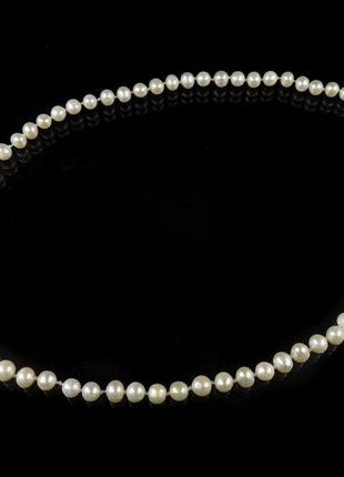 Эксклюзивное ожерелье жемчуг, изысканное ожерелье из натурального камня, красивы украшения