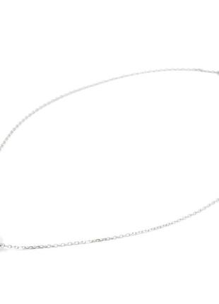 Ожерелье-чокер лабрадор грань, серебро