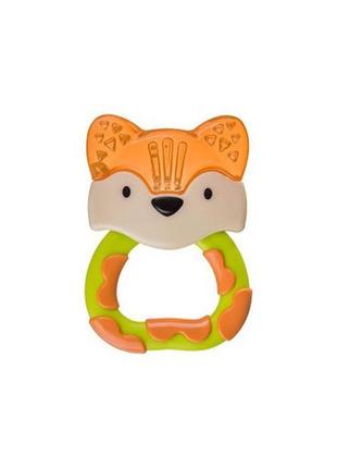 Прорезыватель -погремушка лисичка akuku a0371