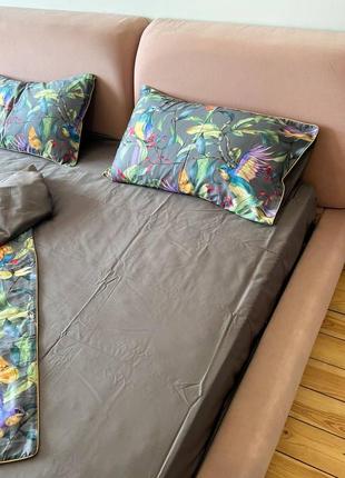 Комплект постільної білизни зі 100% довговолокнистої (єгипетської) бавовни