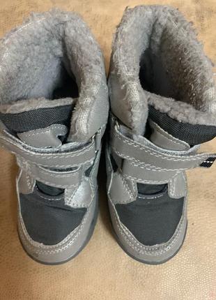 Ботинки сапожки з хутром зима2 фото