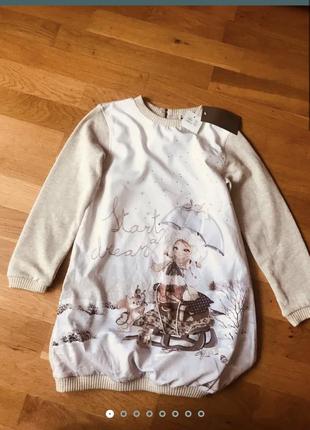 Нові плаття-туніки  утеплені mayoral розм. 9 134 см