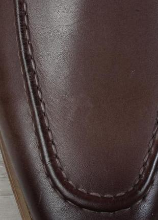 Шкіряні чоловічі туфлі лофери justin reece england, розмір 424 фото