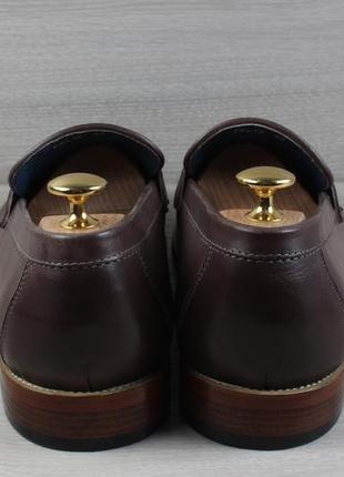 Шкіряні чоловічі туфлі лофери justin reece england, розмір 427 фото