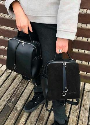 Стильный и удобный женский рюкзак5 фото