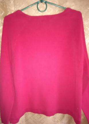 Малиновый джемпер в рубчик. tcm. tchibo 2