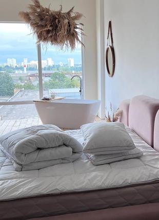 Новинка этой осени🥰комплект :одеяло,наматрасник и две подушки