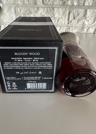 Парфумована вода liquides imaginaires bloody wood2 фото