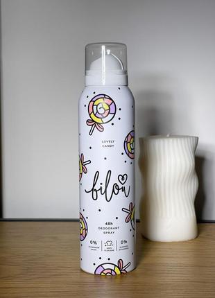 Дезодорант - спрей bilou deodorant spray lovely candy