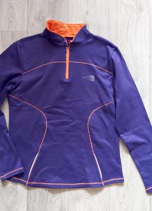 Фіолетова кофта-мастерка // розмір м