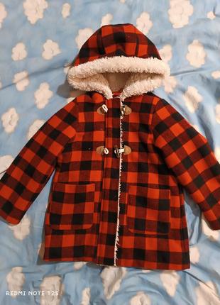 Куртка в клетку carter's