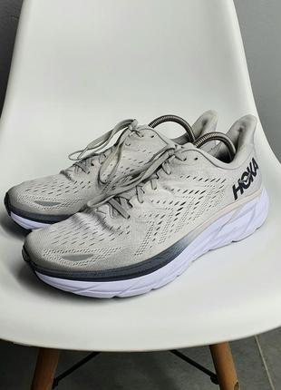 Кроссовки оригинал hoka one one clifton 8 43 размер 270