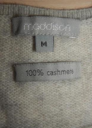 Кашеміровий светр, кофта maddison p.m 100% кашемір7 фото