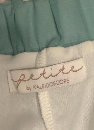 Плиссированная нежная юбка petite by caleidodcope с цветочным принтом архидеи размер 14/l xl7 фото