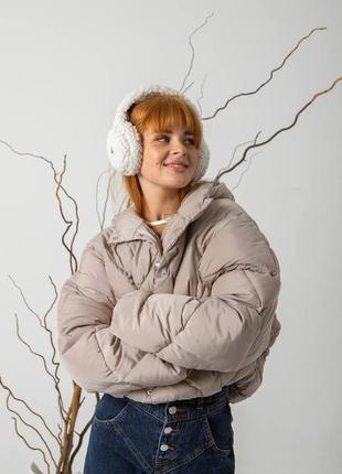 Куртка евро зима укороченная