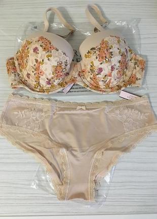 Комплект victoria’s secret 36c, трусики м. нижнее белье виктория сикрет