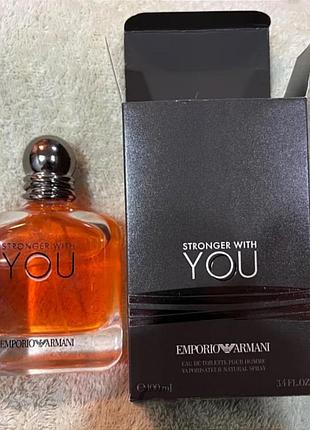 Giorgio armani emporio stronger with you edt 100ml1 фото