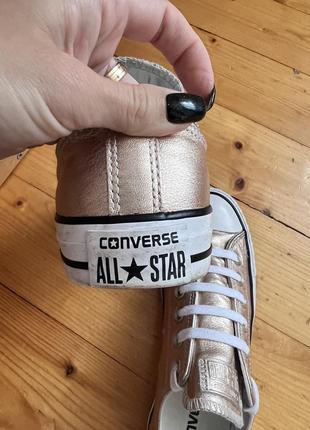 Кеды converse 37 р кожа3 фото