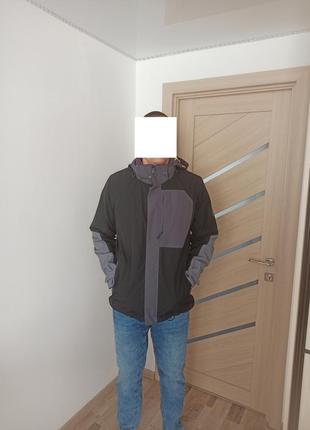 Демисезонная мужская куртка jack wolfskin, размер l