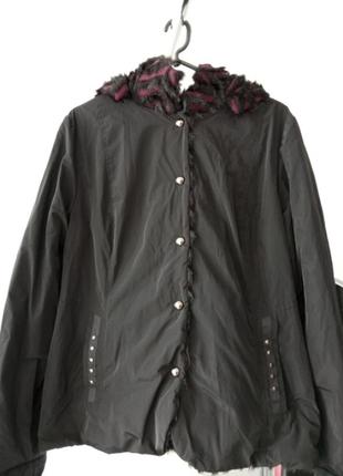 Женская двусторонняя шубка/куртка5 фото