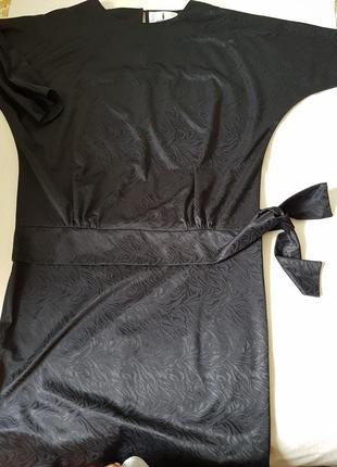 Черное платье с заниженной талией8 фото
