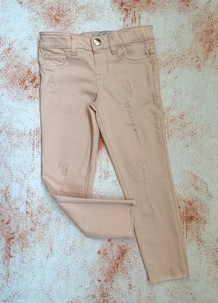 Джинсы штаны denim co на девочку 3-4 года