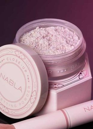 Пудра розсипна nabla close-up baking & setting powder