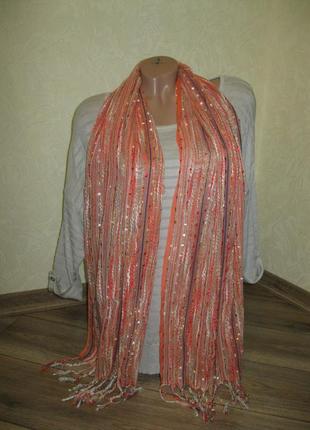 Жіночий шарф шаль палантин хусток