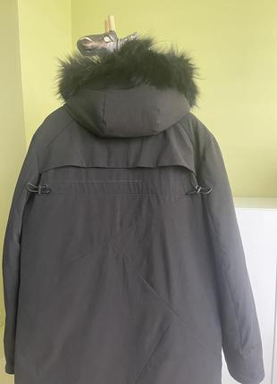 Зима куртка  удлиненная2 фото