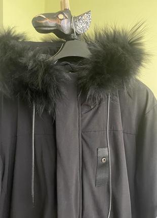 Зима куртка  удлиненная4 фото