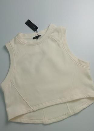 Жилетка moss copenhagen msch оверсайз айвори