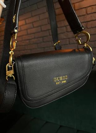 Новая черная сумка женская guess гес3 фото