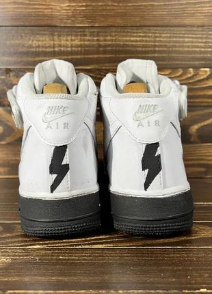 Nike air force 1 custom оригинальные кеды4 фото