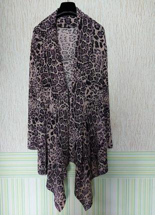 Кофта/кардиган леопардовый