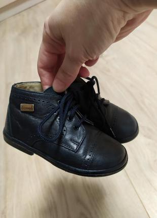 Демисезонные ботиночки италия кожаные