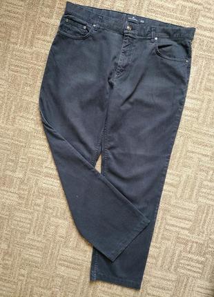 Темні сіро-сині чоловічі джинси1 фото