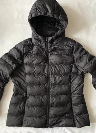 Тонкий пуховик. натуральный пух2 фото